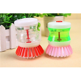 Mua Cọ rửa chén bát thông minh có ngăn đựng nước rửa chén tạo bọt