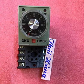 Mua Relay thời gian CKC AH3-3 -12 H cả đế (1 bộ )