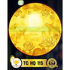 Đèn Thờ Hào Quang Trúc Chỉ In Tròn_M115120