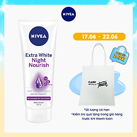 Serum Dưỡng Thể Trắng Da Ban Đêm Nivea 200ml - 89122