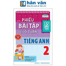 Global Success - Phiếu Bài Tập Cuối Tuần Tiếng Anh 2