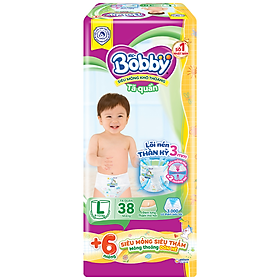 Tã quần Bobby Lõi nén thần kì +6 miếng phiên bản mùa hè