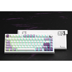 Bàn phím cơ FL-Esports GP75CPM Taro Purple Polar Night Black_Mới, hàng