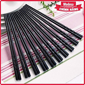 Mua Bộ 10 Đôi Đũa Modosa Nhựa Phíp- Đũa Nhíp- Đũa Nhựa Chịu Nhiệt - Hàng Chính Hãng