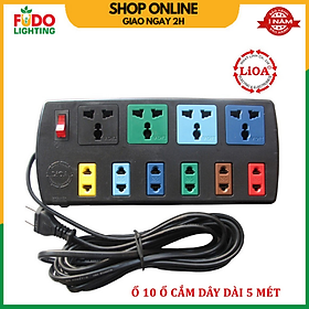 Ổ cắm kéo dài đa năng kết hợp LiOA