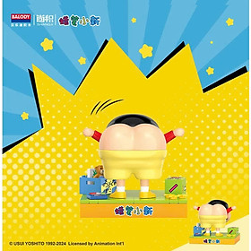 Đồ chơi lắp ráp Balody 21272-6 Mô Hình Shin-chan kích thước76x84x71mm)