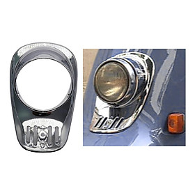 Motorcycle Headlight Cover Plating Protective Plastic Decoration Cover Shell for Honda Julio AF52 Scooter Accessories