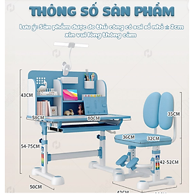 Mua Bộ bàn ghế học sinh thông minh chống gù Juno Sofa đa năng cho bé trai  bé gái