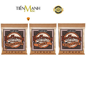 Hình ảnh [Chính Hãng] Dây Đàn Guitar Acoustic Ernie Ball 2150, 2148, 2146 Phosphor Bronze Cỡ 10, 11, 12 Strings  Hàng Chính Hãng - Kèm Móng Gẩy DreamMaker