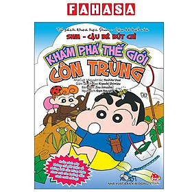 Sách - Tủ Sách Khoa Học - Shin - Cậu Bé Bút Chì - Khám Phá Thế Giới Côn Trùng (Tái Bản 2025)