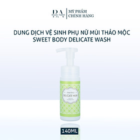 Dung dịch vệ sinh phụ nữ mùi thảo mộc Sweet Body Delicate Wash