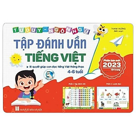 Sách - Tư Duy Ngôn Ngữ - Tập Đánh Vần Tiếng Việt - Bí Quyết Giúp Con Đọc Tiếng Việt Thông Thạo 4-6 Tuổi