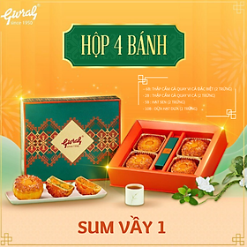 Hộp Bánh Trung Thu Givral Sum vầy 1 (200gr)