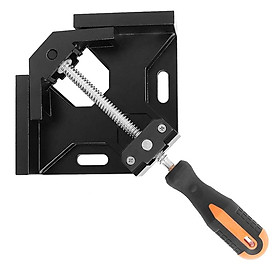 Right Angle Clamp Single Handle Aluminum Alloy Corner Clamp Adjustable Swing Jaw 90 Degree Clip Clamp Tool Woodworking
