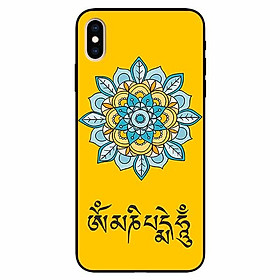 Ốp lưng in cho Iphone X/ Xs Mẫu Om Mani Padme Hum