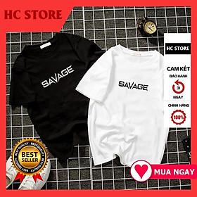Áo thun unisex chữ kiểu SVG vải đẹp dày mịn giá siêu rẻ cực HOT