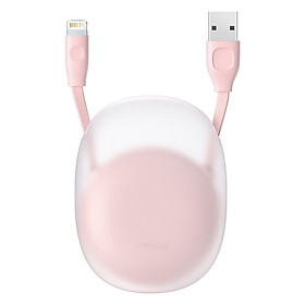 Mua Cáp sạc dây rút 3 đầu Baseus Let s Go Little Reunion One-Way Stretchable Data Cable ( 2A / 1m  Lightning) - Hàng nhập khẩu