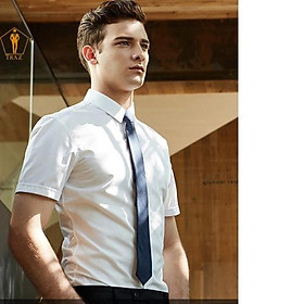 Aó Sơ Mi Trắng Nam TRAZ Tay Ngắn, Dài Dáng Ôm Slim Fit Cao Cấp Hàn Quốc