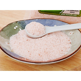 Muối Hồng Himalaya Nguyên Chất Mịn Túi 250G
