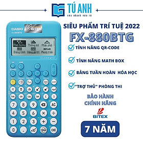 Hình ảnh Máy Tính Khoa Học FX-880 BTG [ Siêu Máy Tính 2022