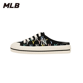 Giày Mule MLB Playball Mule Monogram New York Yankess - Giày đạp gót cho nam, nữ, unisex