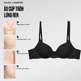 Áo Ngực Cao Cấp Miley Lingerie BRL01005 - Đen (Size