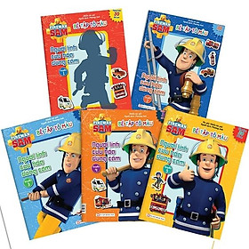 Bộ Sách Fireman Sam - Bé Tập Tô Màu - Người Lính Cứu Hỏa Dũng Cảm (Bộ 5 Cuốn)