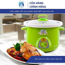 Hình ảnh Nồi Kho Cá, Hầm Cháo ̉  Nồi Kho Cá-Nấu Cháo Chậm Đa Năng, An Toàn, Nấu Các Món Kho Hầm Cực Ngon