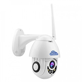 Mua Camera IP Wifi chính hãng Vitacam DZ1080 - Ngoài trời Speed Dome PTZ 2.0mpx Full HD 1080P