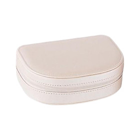 Small Jewelry Box Organizer Portable for Rings Necklaces Women