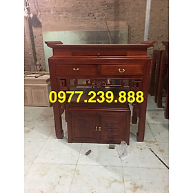Mua bộ bàn thờ gỗ sồi 175cm