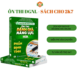 Sách Luyện Đề & Tổng Ôn Thi Văn Học - Đánh Giá Năng Lực & THPT Quốc Gia | HSA BOOKs