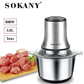 Máy xay thịt đa năng SOKANY LB7005A 3L- Hàng chính hãng