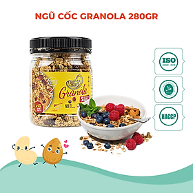 HẠT DINH DƯỠNG NGŨ CỐC GRANOLA FAMINUTS - Hũ Nhựa 280g- Ngũ Cốc Giảm Cân