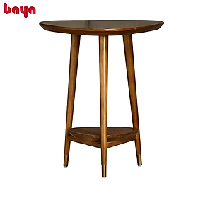 Mua Bàn Góc Trang Trí Phòng Khách BAYA CHESTER Chất Liệu Gỗ Thông Bền Chắc Thiết Kế 2 Tầng Lệch Nhau Ấn Tượng 5337