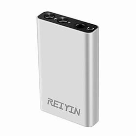 Reiyin DA-Pro ES9038Q2M Di Động HIFI USB DAC AMP Bộ Khuếch Đại Tai Nghe DSD512 PCM 768kHz 3.5 Đầu Ra Quang Học