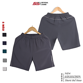 Quần Short Thể Thao Nam BREATHABLE 5S (5 màu), Chất Vải Gió Cao Cấp Chống Nhăn, Nhanh Khô. Vận Động Thoải Mái