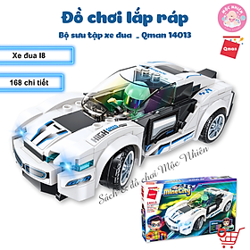 Đồ chơi xếp hình lắp ráp các loại xe đua (nhiều mẫu) - Thương hiệu Qman - Dành cho bé từ 6 tuổi