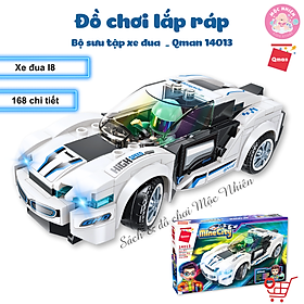 Đồ chơi xếp hình lắp ráp Qman - Các loại xe đua (nhiều mẫu) - Dành cho bé từ 6 tuổi