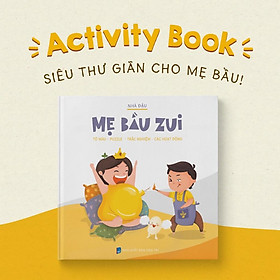 Hình ảnh Sách Tô Màu Mẹ Bầu Zui - Giải Trí Thai Kỳ (Kèm chì màu) | Nhà Đậu | 107