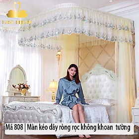 Mua Màn khung ròng rọc không khoan tường kéo dây - mùng ngủ cao cấp EASY DREAM chống muỗi chiều cao inox  vòng trên bằng hợp kim nhôm cao cấp hiện  đại mẫu  mới đẹp  nhất hiện nay