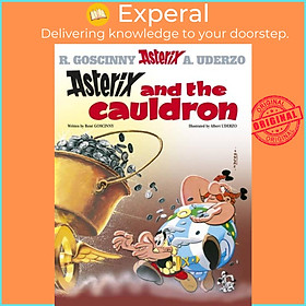 Sách - Asterix: Asterix and The Cauldron - Album 13 by Albert Uderzo (UK edition, hardcover)