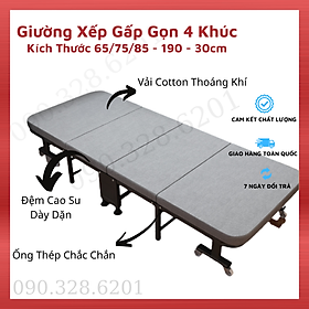Mua Giường Xếp Gấp Gọn Ngủ Trưa  Giường Ngủ Gấp Gọn Văn Phòng Có Bánh Xe  Giường Ngủ Thư Giãn Cao Cấp