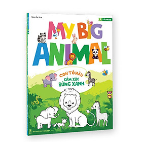 Nơi bán My Big Animal_Con Tập Tô Cảm Xúc Rừng Xanh - Giá Từ -1đ