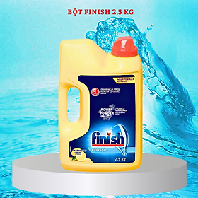 Bột rửa bát Finish 2,5kg Hương Chanh - bột rửa chén ly finish classic 2.5kg lemon made in eu, botruabat 1kg, 2,5 kg