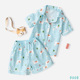Bộ Pijama Bé Gái 5 Màu Siêu Đáng Yêu BELLO LAND