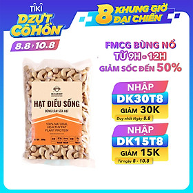 Nhân Hạt Điều Sống Nguyên Hạt Dùng Làm Sữa Hạt DK Harvest - Túi 500g, 1000g