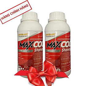 COMBO 2 lon nước làm mát xe ô tô, xe máy màu đỏ Maxcool Standard 500ml