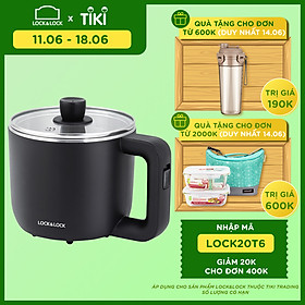 Nồi Điện Đa Năng Lock&Lock EJP116BLK (0.8 Lít) - Hàng Chính Hãng