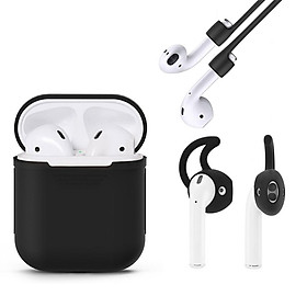 Vỏ Bọc Silicone 3 Trong 1 Bảo Vệ Airpod